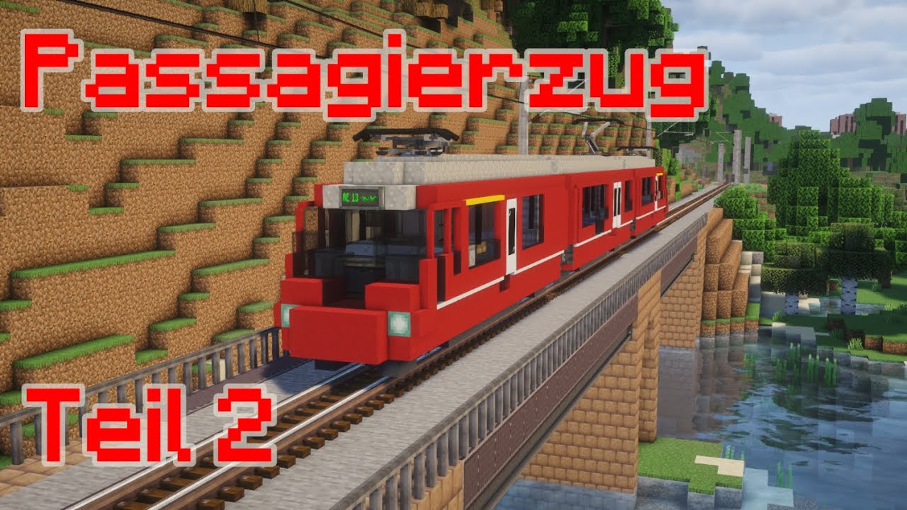 PASSAGIERZUG im Create-Mod | Teil 2 | Tutorial