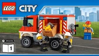 LEGO City 2016 FIRE UTILITY TRUCK 60111 - Лего Сити ПОЖАРНЫЙ ГРУЗОВИК #1