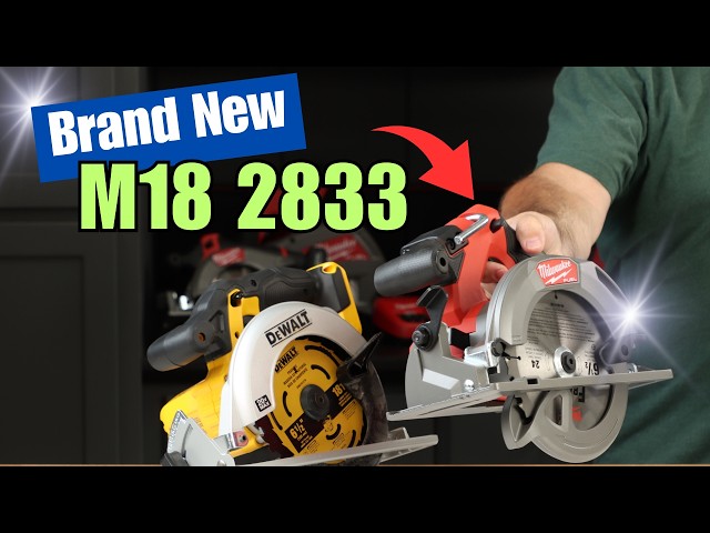 New Milwaukee M18 2833 Cordless Circular Saw - YouTube