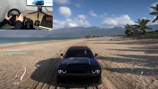 Doge Challenger Demon 1200Hp Forza Horizon 5 Logitech G29 With Sim Handbrake