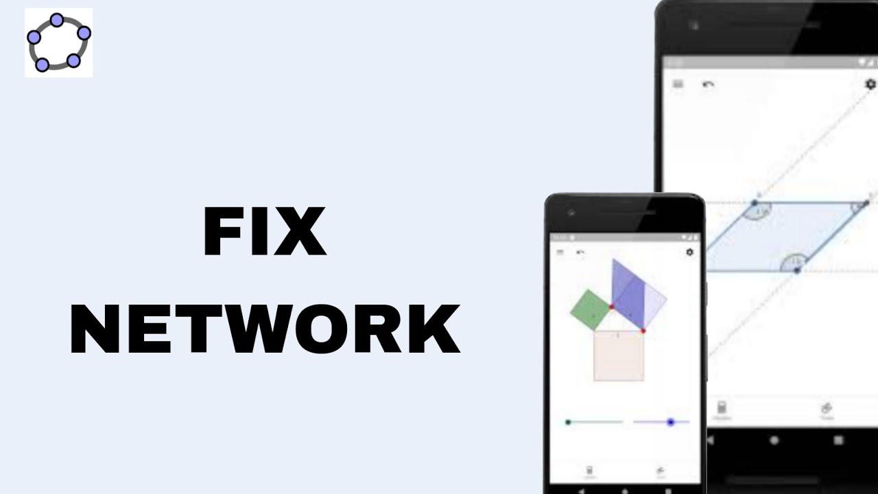 How To Fix And Solve Network On GeoGebra Calculator Suite App | Easy Fix