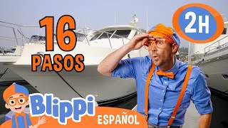 ¡Todos a Bordo con Blippi: Explorando Botes y Barcos! | Blippi | Moonbug Kids  Parque en Vivo!