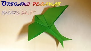 Cara membuat origami pesawat burung walet terbang lama