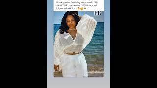 Featured in 'FR Magazine'.                       #model #photo #onthisday #fashion