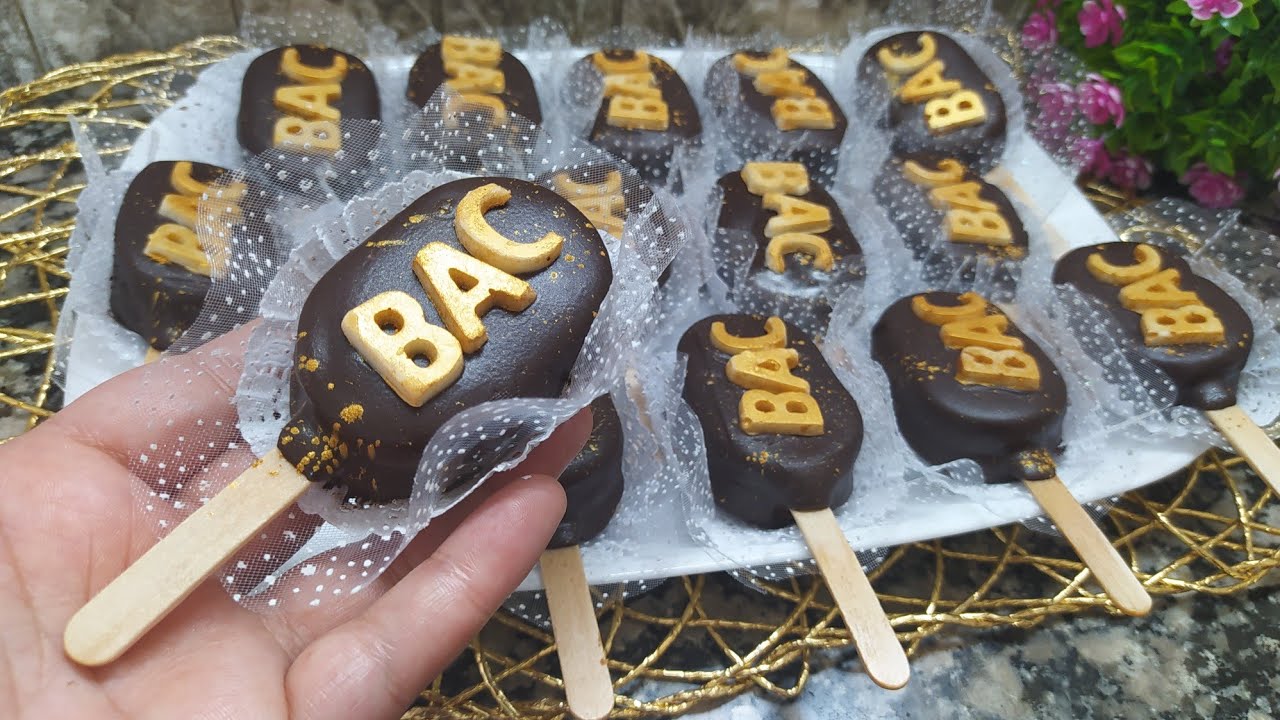 قاطو الباك😍حلوة الإسكيمو BAC بدون مول وبدون كريمات بحشوة طمينة الشوكولا😋تهبل ملينا من نفس الحشو👍