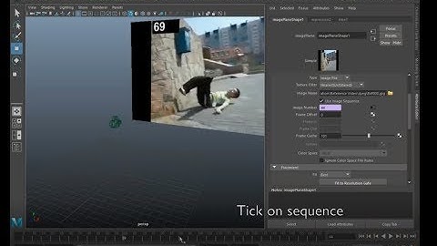 How to import video in Maya - MAYA 2018