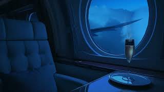 Fall Asleep Above the Clouds in Private Jet | Airplane White Noise