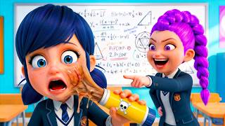 Rumi Put Super Glue On Marinettes Face Sad School Story Prank Gone Wrong