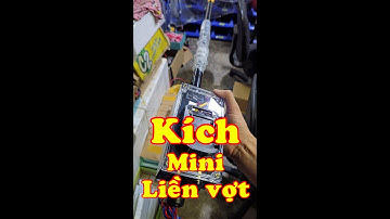 Kích mini liền cần vợt bao băt rô phi  LH 0332615628