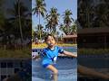 Splashing and dancing 😍 cutest pool vibes ever 💙 #CuteBabyDance