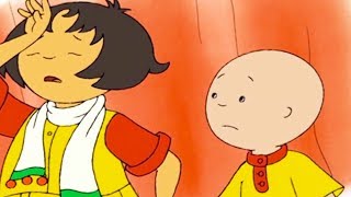 Caillou Helps a Sick Friend | Caillou Cartoon