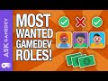 The Hardest Roles to Fill on a Game Development Team!