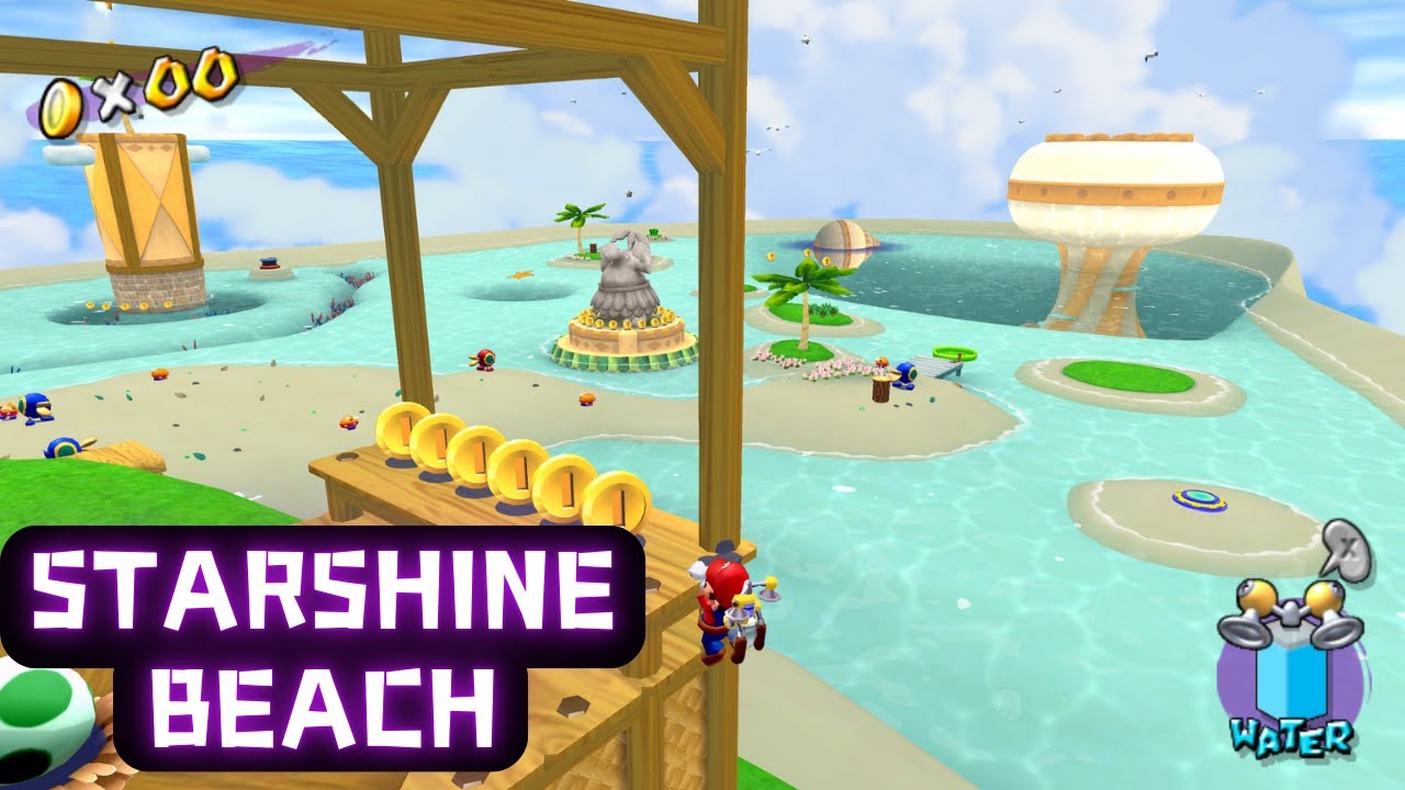 Super Mario Eclipse Speedrun - Starshine Beach (3:57) - YouTube