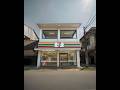 Shocking Modern 7 Eleven Store Renovation! #photoshop #renovation #7eleventhailand