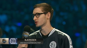 Interview with NA LCS Summer Split MVP - Bjergsen