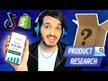 How to find winning products free research method