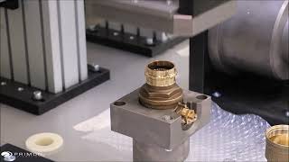 Assembly machine for ball valves