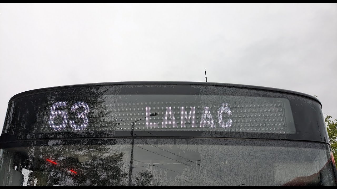 63 | Lamač → Avion Shop. Park a späť 04/23