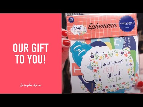 Love Crafting? You'll Love this GIFT! | Scrapbook.com - Love Crafting? You'll Love this GIFT! | Scrapbook.com