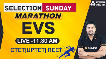 CTET/UPTET/REET 2021 Marathon | EVS