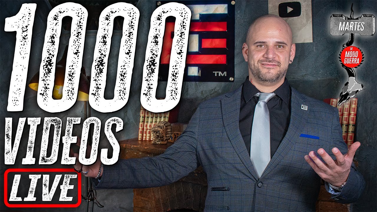 El VALOR de la repetición - LIVE ESPECIAL 1000 VIDEOS - Martes de Modo Guerra