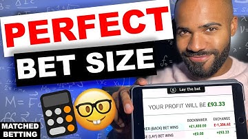 MATCHED BETTING CALCULATOR | How to calculate lay stake?