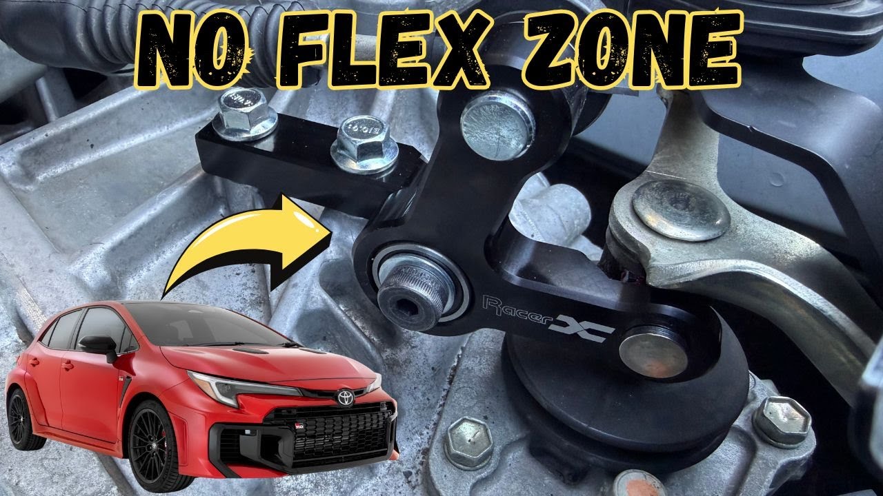 Вашему GR Corolla Shifter НУЖНА эта | Модернизация тяги бокового переключения передач RacerX Fabr...