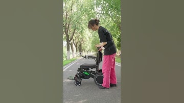 So cool an electric wheelchair , and it’s max loading capacity can up to 200kg #electricwheelchair