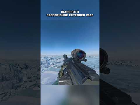 COD Black Ops 7 SS5 : Mammoth Reconfigure Extended Mag #callofduty #blackops #showcase #gaming
