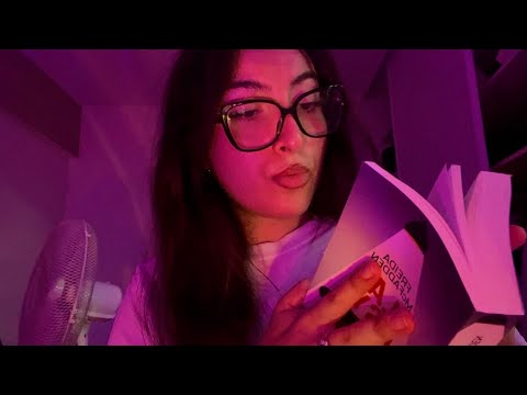 ASMR FR Je trouve le livre parfait pour toi 📚Librairie Roleplay ☘︎  