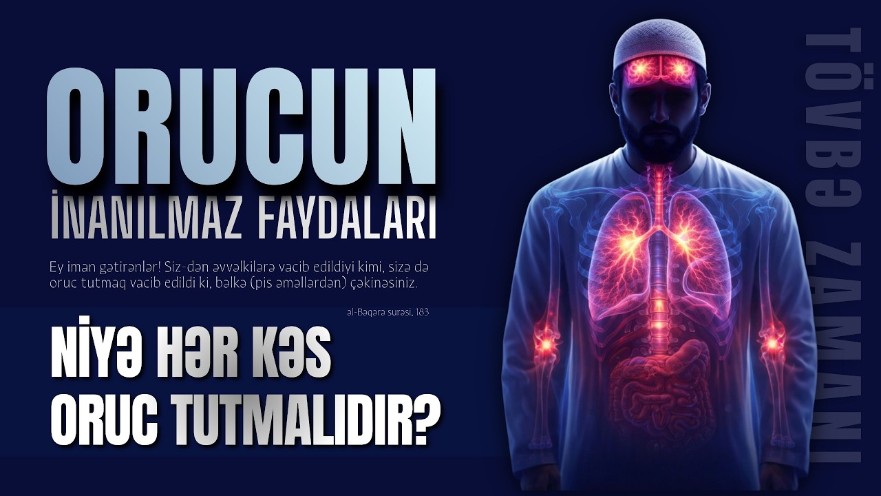 Orucun inanılmaz faydaları. Niyə hər kəs tutmalıdır?