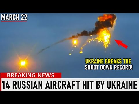 Ukrainian army shoot down 14 Russian aircraft in a day!