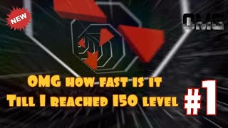 Tunnel rush gameplay 😎 from level 1 to level 150