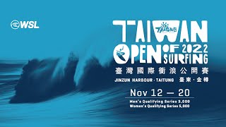 Taiwan Open of surfing - 2022臺灣國際衝浪公開賽（11月19日第七天網路直播）