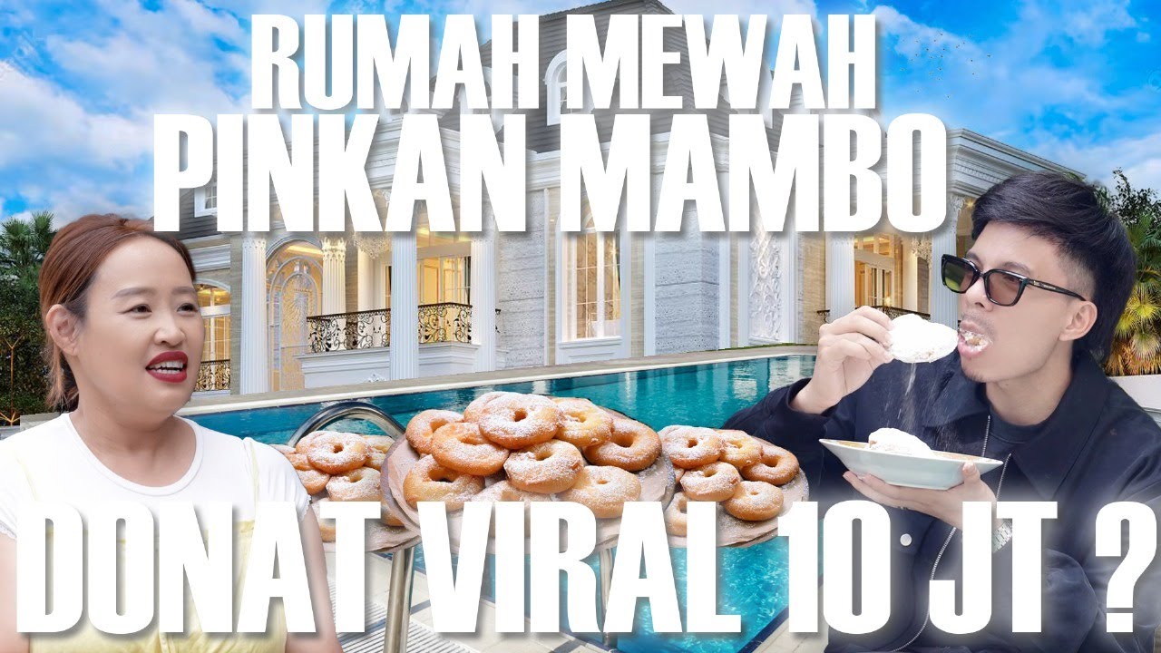 RUMAH Mewah PINKAN MAMBO, DONAT 10 Juta Masak Disini!! #grebekrumah