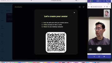 Creation of avatar AR with Avaturn and ZapWorks.