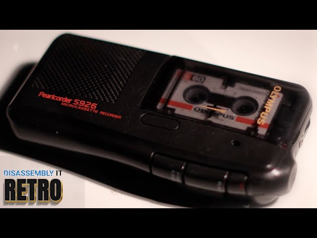 PEARLCORDER-S OLYMPUS製 Olympus S921 Pearlcorder Microcassette Recorder