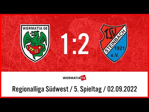 Wormatia Worms - TSV Steinbach Haiger 1:2 (02.09.2022)