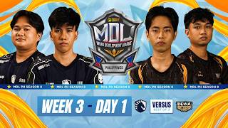 MDL PH S8 Restreaming Week 3 - Day 1 - MNRV vs HUNT