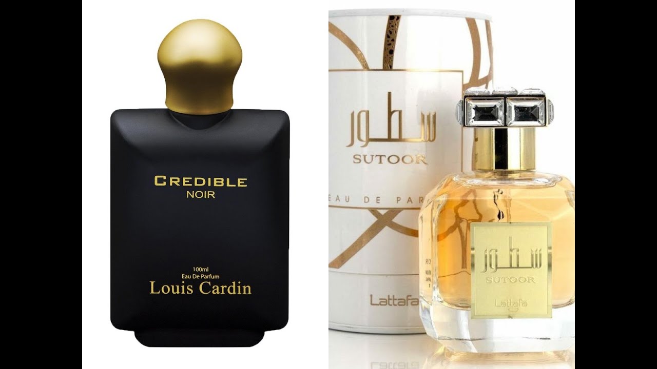 Louis Cardin Credible Noir + Lattafa Sutoor Fragrances 