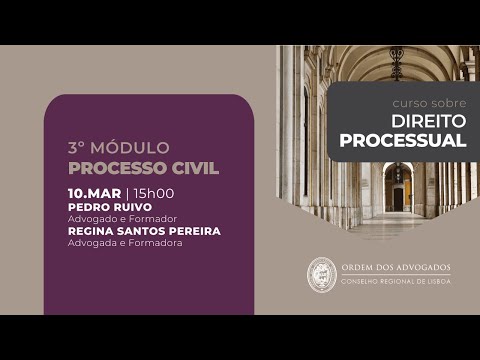Direito Processual - 3º MÓDULO  | PROCESSO CIVIL