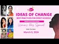 Ideas of change best practices for every school wow womans day special