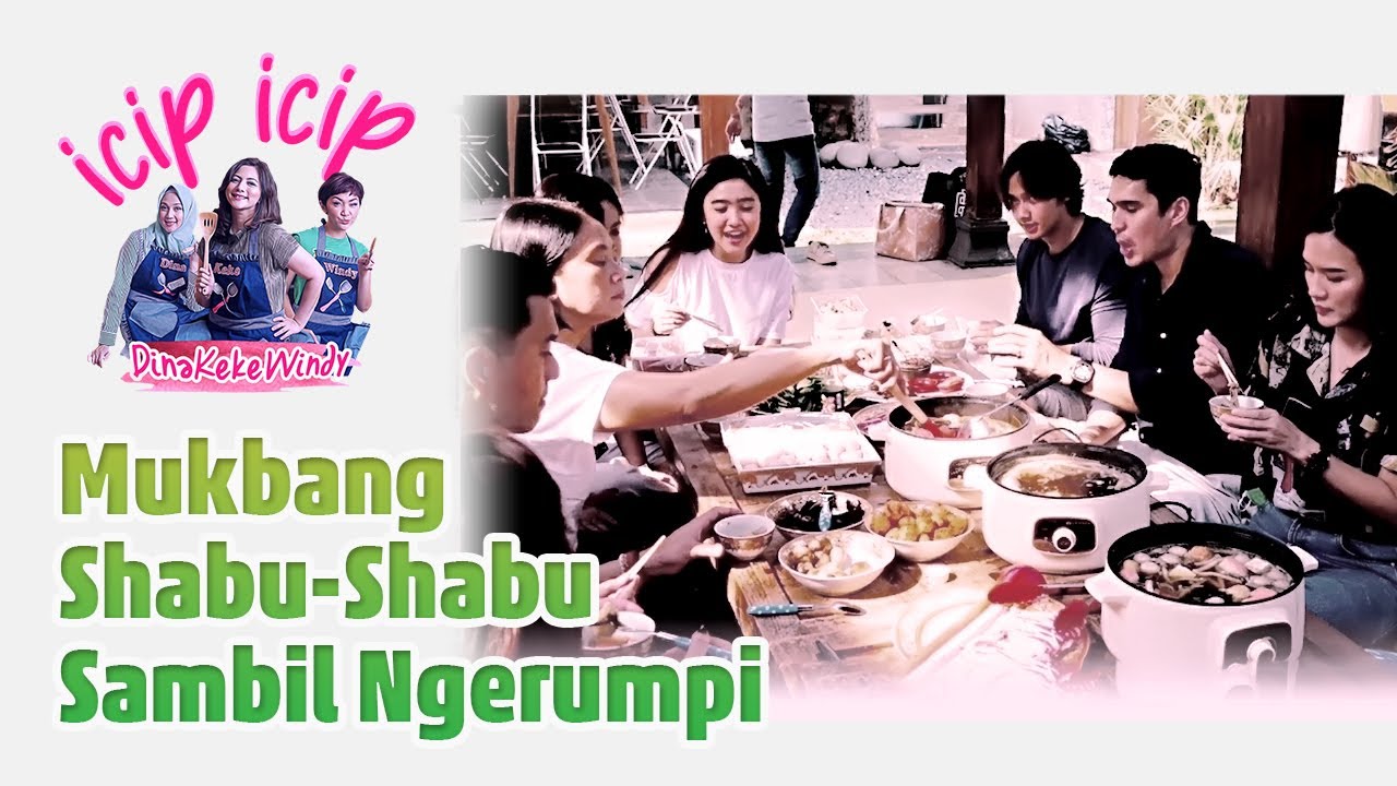 Mukbang Shabu-Shabu Bareng Febby, Hito, Anjasmara dan Marcell