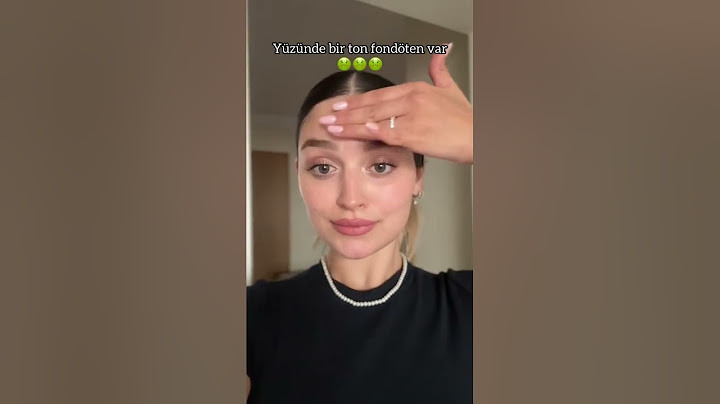 Yüzünde Bir Ton Fondöten Var 🤢