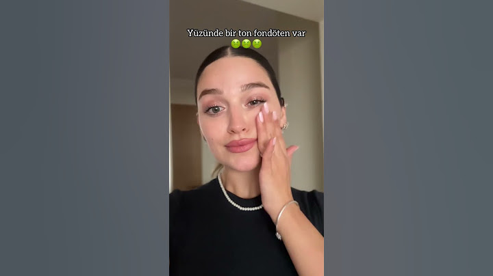 Yüzünde Bir Ton Fondöten Var 🤢
