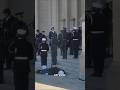 Soldier Falls During President Jimmy Carter's Funeral