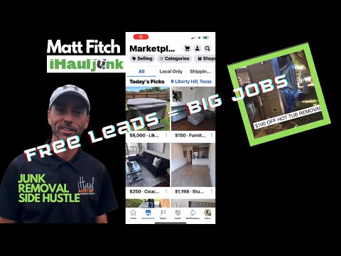 How To Get Free Leads On FB Marketplace For Your Junk Removal Business