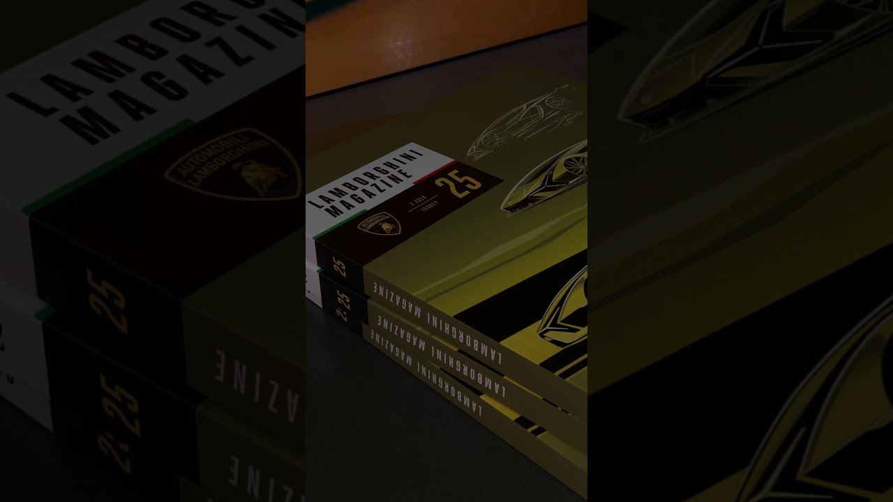 Lamborghini Magazine Issue 25 out now! - YouTube