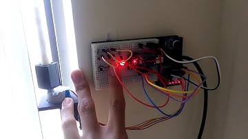 Автоматические жалюзи на Ардуиино (управление кнопками)