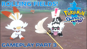 Pokemon Sword - Rolling Fields! Gameplay Part 3